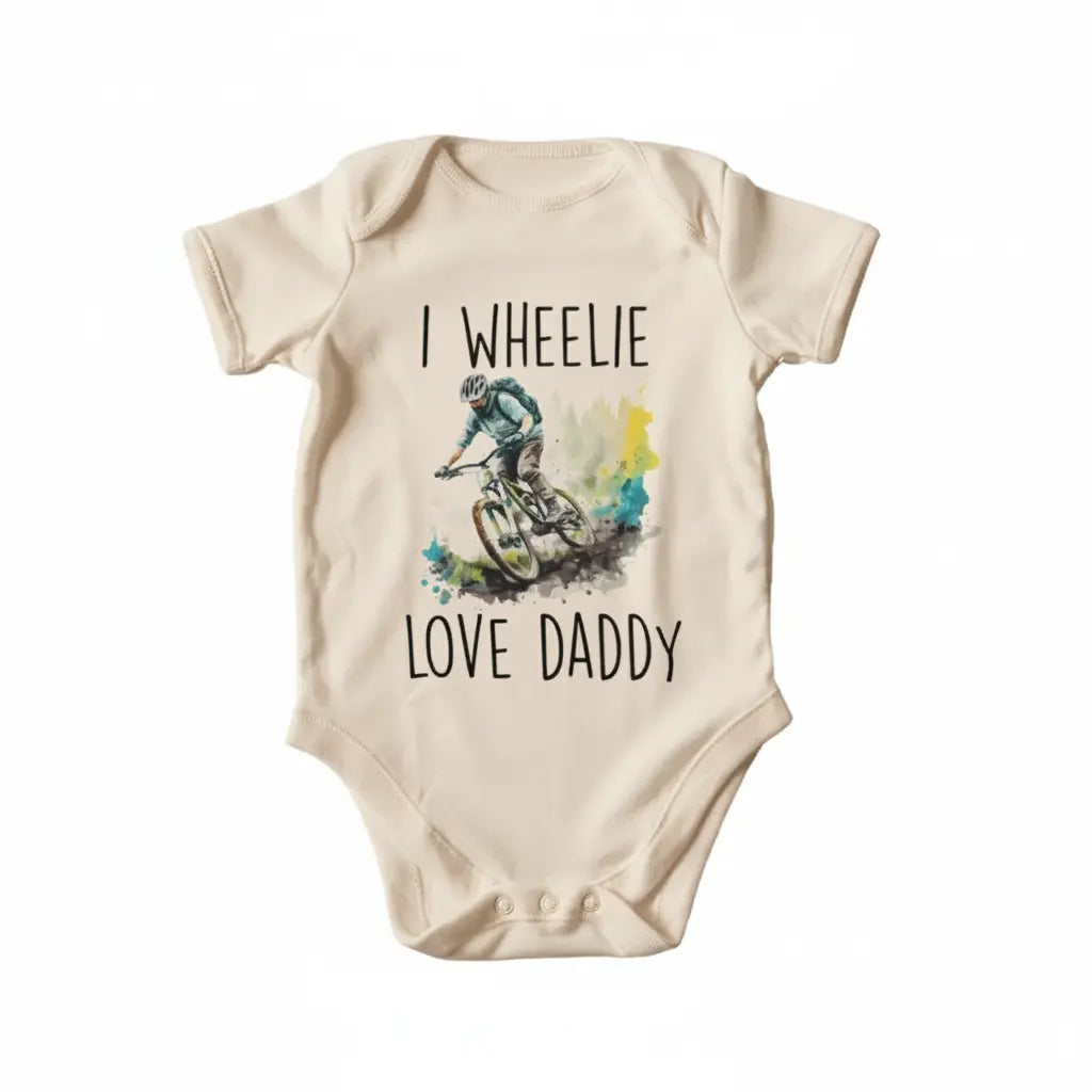 Mountain Bike - Baby Boy Girl Clothes Infant Bodysuit Funny Cute Newborn  Funny Cute Onesie® | North Fork Forager LLC