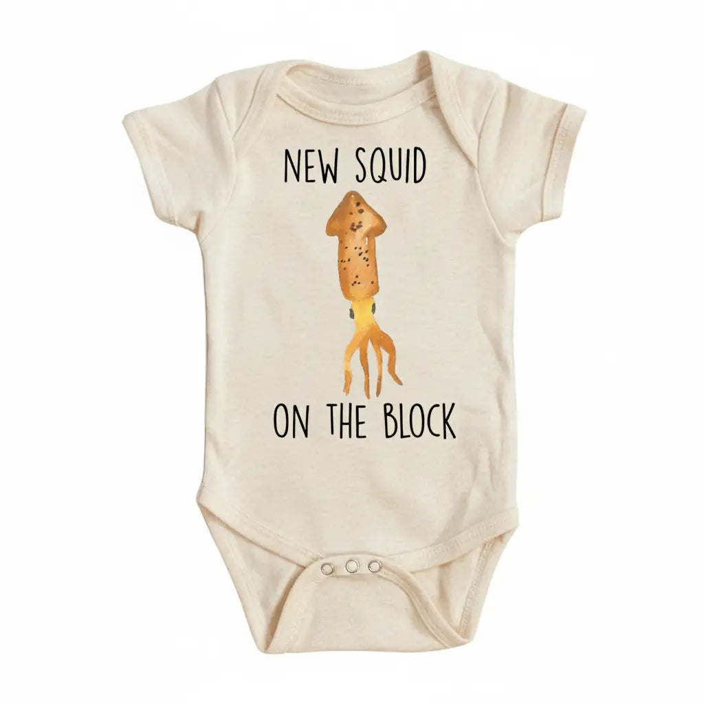Squid Nautical - Baby Boy Girl Clothes Infant Onesie® Funny Cute Newborn 1D GS1  Funny Cute Onesie® | North Fork Forager LLC