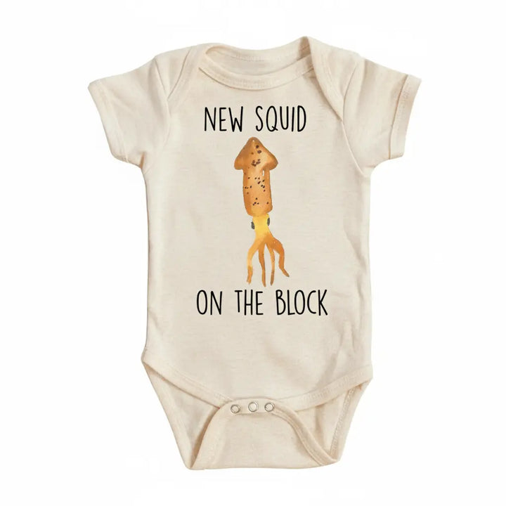 Squid Nautical - Baby Boy Girl Clothes Infant Onesie® Funny Cute Newborn 1D GS1  Funny Cute Onesie® | North Fork Forager LLC