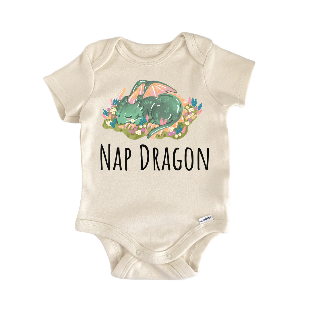 Nap Dragon Fantasy TV Baby Gift Baby Onesie®