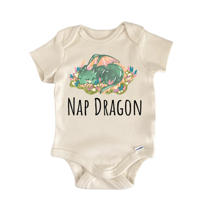 Nap Dragon Fantasy TV Baby Gift Baby Onesie®