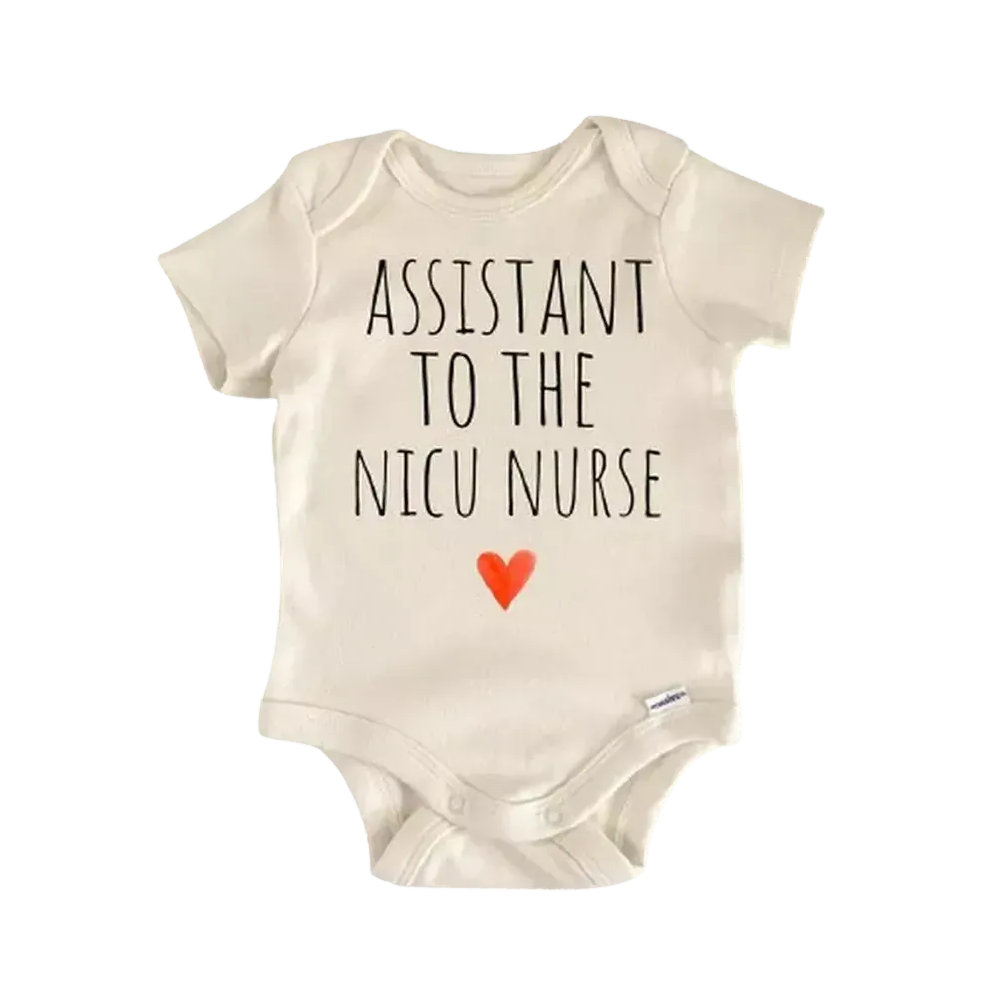 Nicu Nurse - Baby Boy Girl Clothes Infant Bodysuit Funny Cute Newborn  Funny Cute Onesie® | North Fork Forager LLC