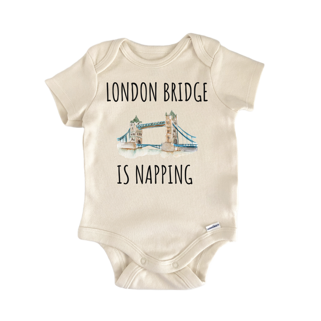 London Bridge England Baby Gift Baby Onesie®