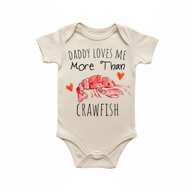 Crawfish Love Mommy - Baby Boy Girl Clothes Infant Bodysuit Funny Cute Newborn  Funny Cute Onesie® | North Fork Forager LLC