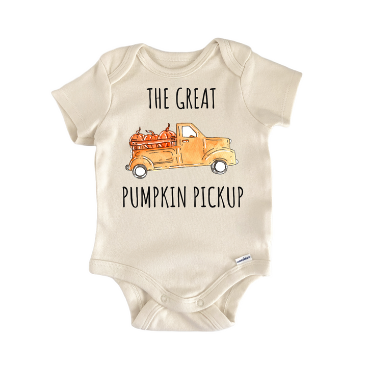 Great Pumpkin Pickup Truck Fall Halloween Baby Gift Baby Onesie®