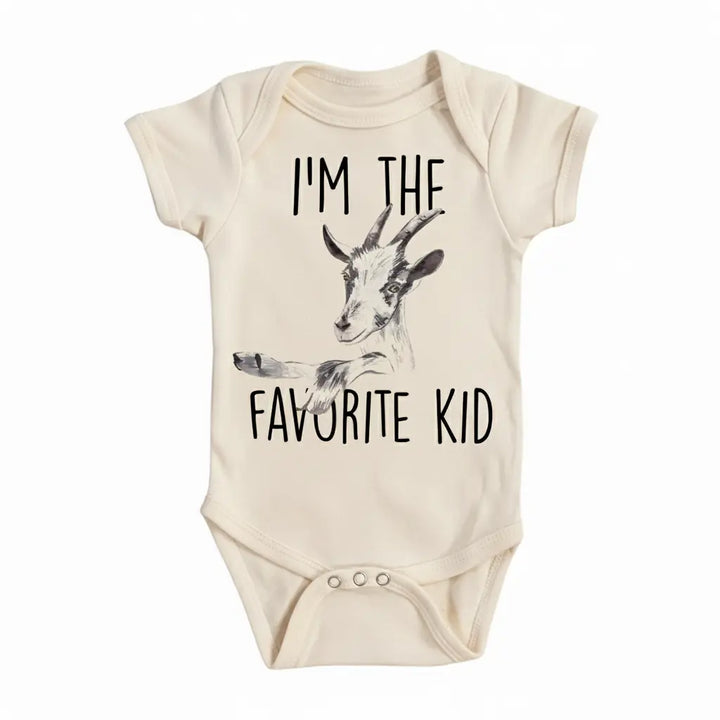 Goat Kid - Baby Boy Girl Clothes Infant Bodysuit Funny Cute Newborn  Funny Cute Onesie® | North Fork Forager LLC