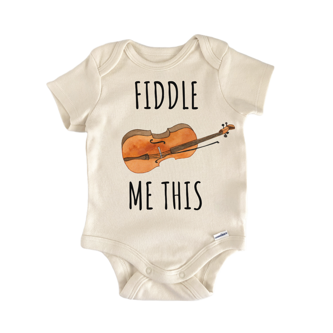 Violin Instrument Fiddle Musician Baby Gift Baby Onesie®