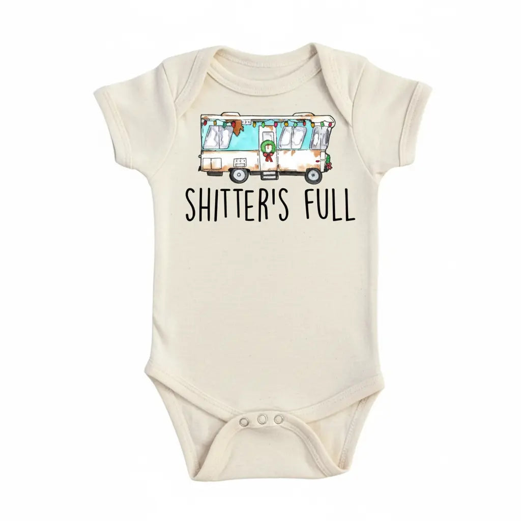 Christmas RV - Baby Boy Girl Clothes Infant Onesie® Funny Cute Newborn GS1  Funny Cute Onesie® | North Fork Forager LLC