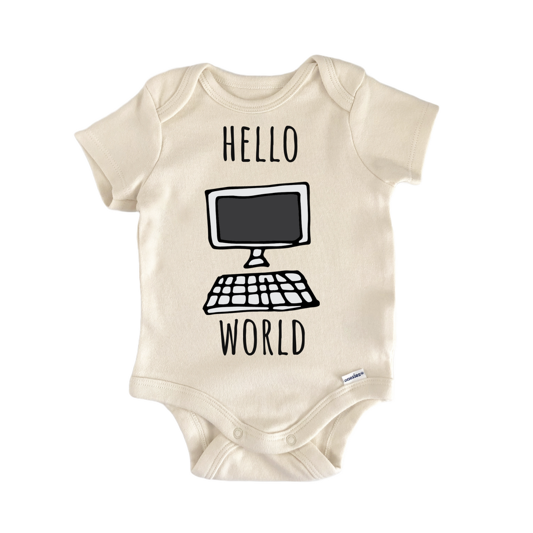 Computer Programer Coder Coding Baby Gift Baby Bodysuit