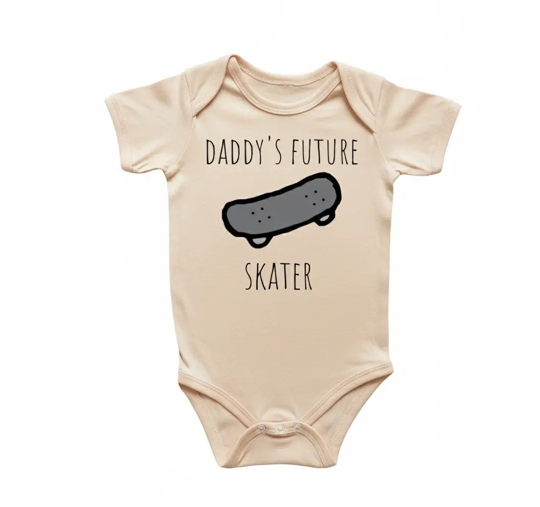 Skateboarding Buddy - Baby Boy Girl Clothes Infant Bodysuit Funny Cute Newborn  Funny Cute Onesie® | North Fork Forager LLC