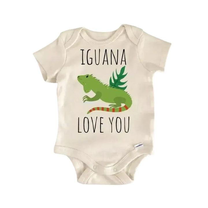 Iguana Lizard Reptile - Baby Boy Girl Clothes Infant Onesie® Funny Cute Newborn GS1 BBY  Funny Cute Onesie® | North Fork Forager LLC