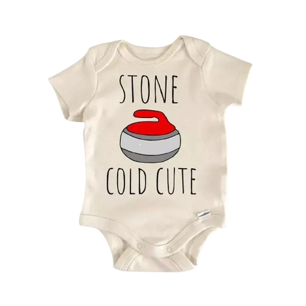 Curling Ice Sports - Baby Boy Girl Clothes Infant Bodysuit Funny Cute Newborn  Funny Cute Onesie® | North Fork Forager LLC