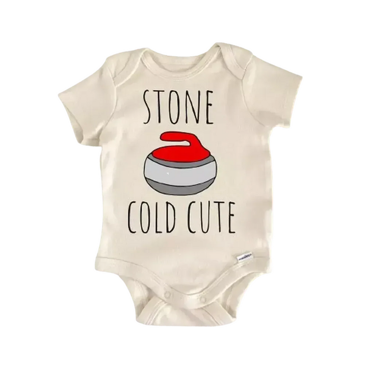 Curling Ice Sports - Baby Boy Girl Clothes Infant Bodysuit Funny Cute Newborn  Funny Cute Onesie® | North Fork Forager LLC