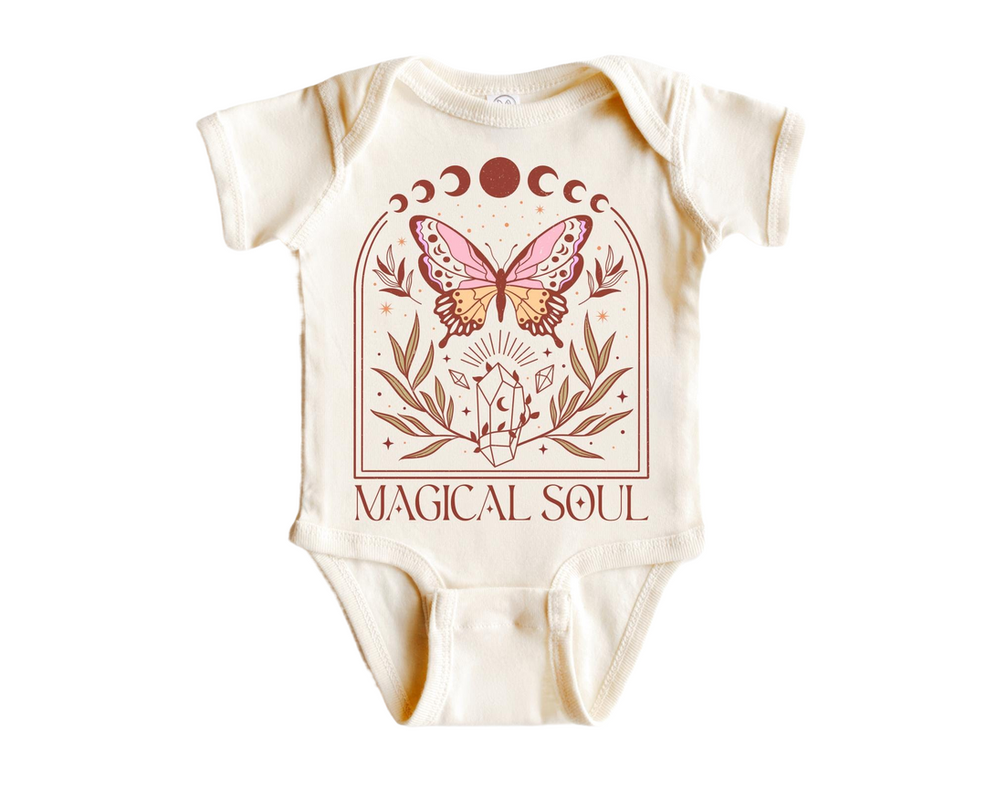 Magic Soul Moon - Baby Boy Girl Clothes Infant Bodysuit Funny Cute Newborn  Funny Cute Onesie® | North Fork Forager LLC