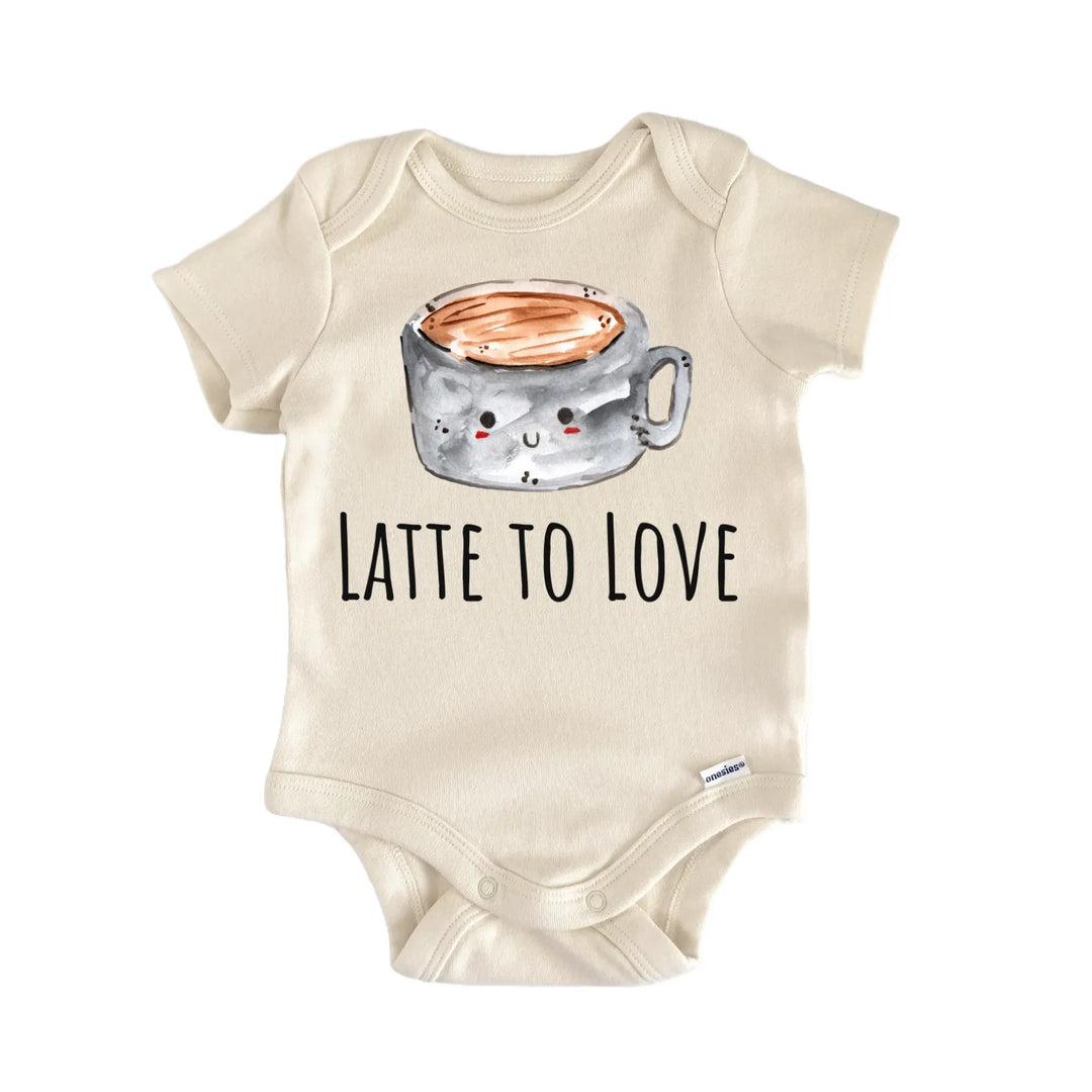 Coffee Espresso Bean Baby Gift Baby Bodysuit