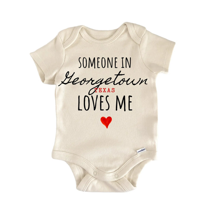 Georgetown Texas Baby Gift Baby Bodysuit