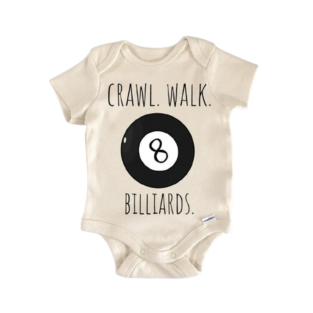 Pool Table Billiards - Baby Boy Girl Clothes Infant Bodysuit Funny Cute Newborn  Funny Cute Onesie® | North Fork Forager LLC
