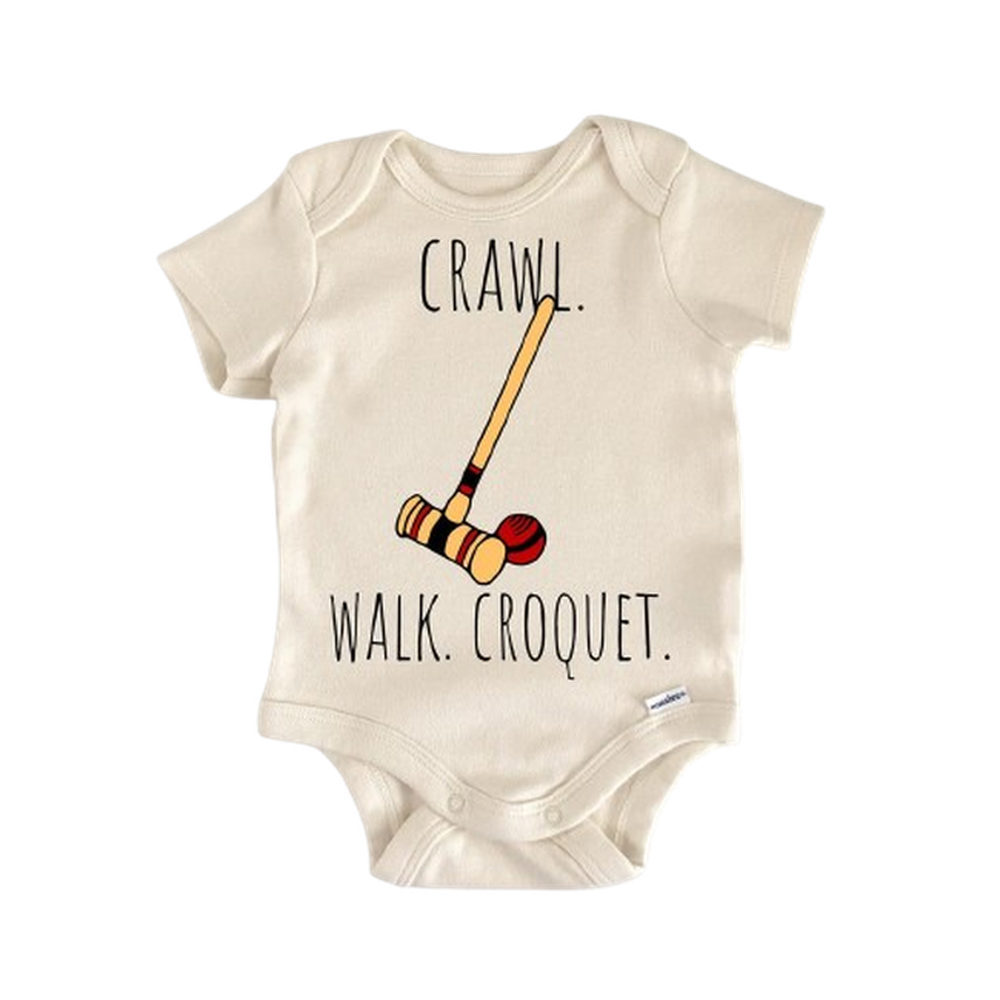 Croquet Sport - Baby Boy Girl Clothes Infant Bodysuit Funny Cute Newborn