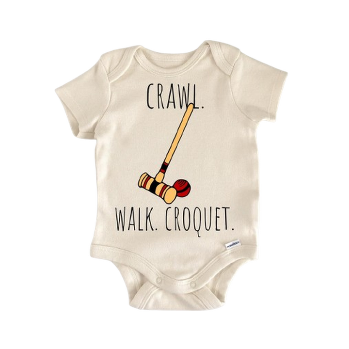Croquet Sport - Baby Boy Girl Clothes Infant Bodysuit Funny Cute Newborn