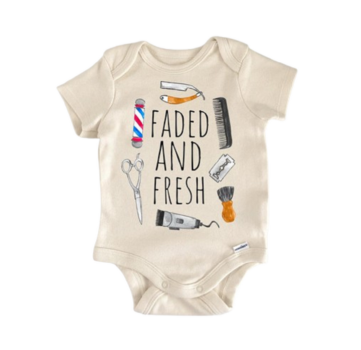 Barber Haircut Hairdresser - Baby Boy Girl Clothes Infant Bodysuit Funny Cute Newborn
