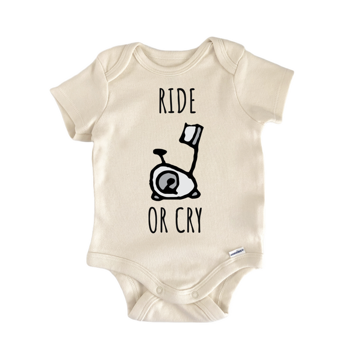 Spin Bike Cycling Stationary Baby Gift Baby Onesie®