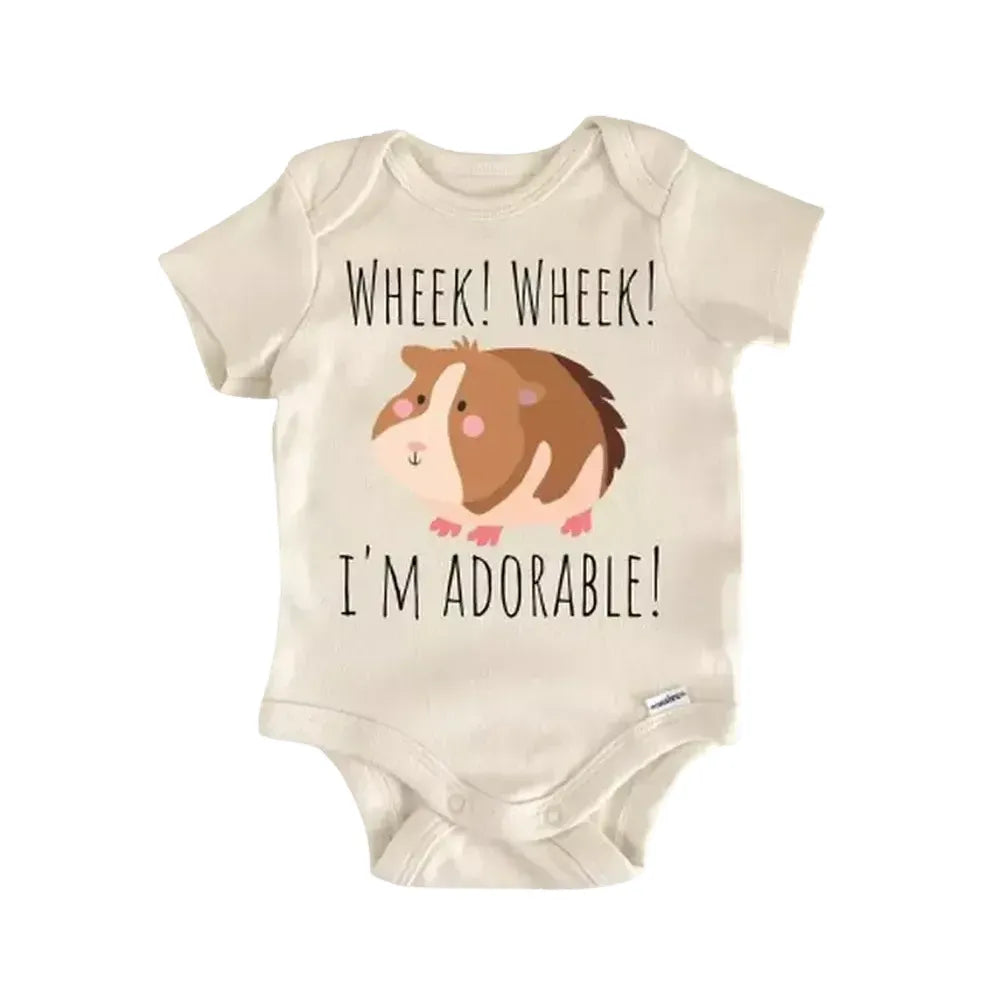 Guinea Pig Hamster Rodent - Baby Boy Girl Clothes Infant Bodysuit Funny Cute Newborn  Funny Cute Onesie® | North Fork Forager LLC