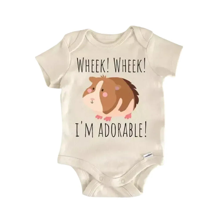 Guinea Pig Hamster Rodent - Baby Boy Girl Clothes Infant Bodysuit Funny Cute Newborn  Funny Cute Onesie® | North Fork Forager LLC