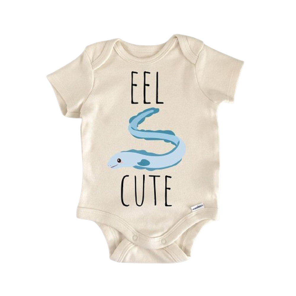Eel Sea Fish Ocean - Baby Boy Girl Clothes Infant Bodysuit Funny Cute Newborn  Funny Cute Onesie® | North Fork Forager LLC