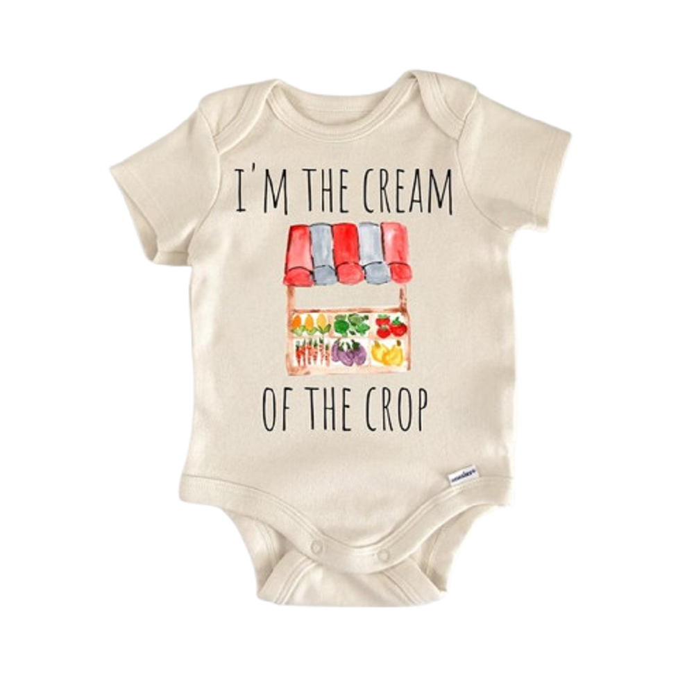 Farm Tractor Farmer - Baby Boy Girl Clothes Infant Bodysuit Funny  Cute Newborn  Funny Cute Onesie® | North Fork Forager LLC
