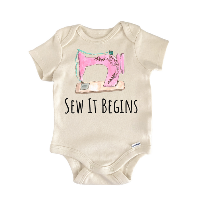 Sewing Machine Seamstress Thread Baby Gift Baby Onesie®