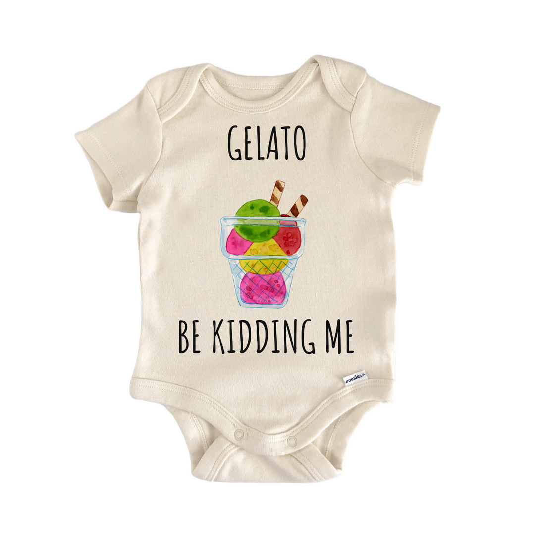 Gelato Ice Cream Dessert Baby Gift Baby Onesie®