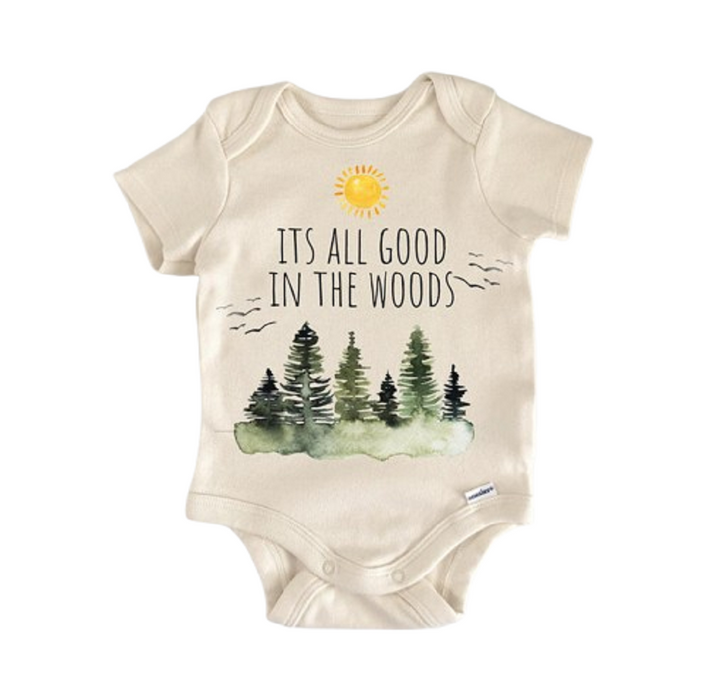 Adventure Travel Woodland Birthday - Baby Boy Girl Clothes Infant Bodysuit Funny Cute GS2