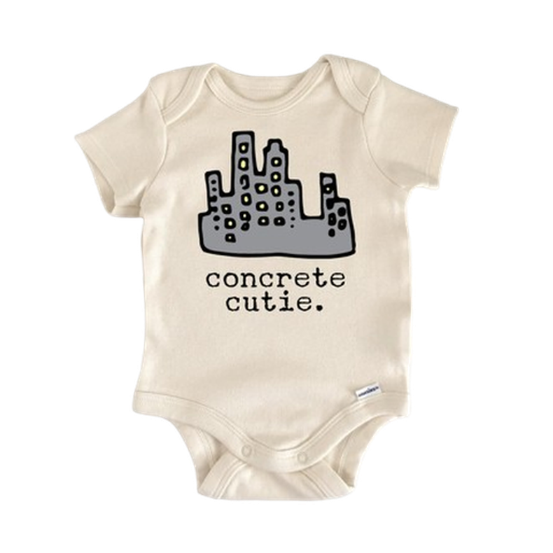 City Metropolitan  - Baby Boy Girl Clothes Infant Bodysuit Funny Cute  Funny Cute Onesie® | North Fork Forager LLC