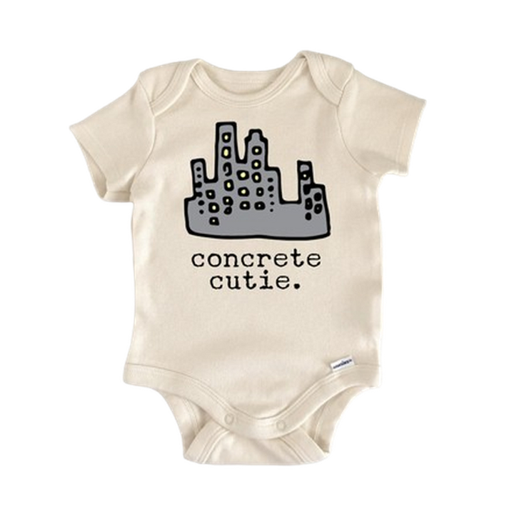 City Metropolitan  - Baby Boy Girl Clothes Infant Bodysuit Funny Cute  Funny Cute Onesie® | North Fork Forager LLC