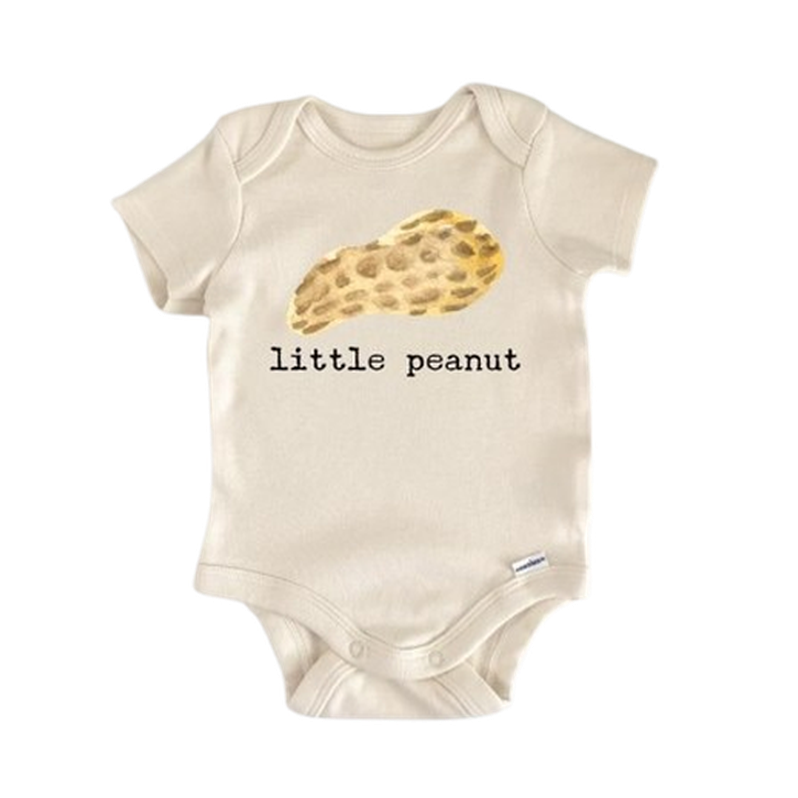 Peanut Elephant Nut  - Baby Boy Girl Clothes Infant Bodysuit Funny Cute Newborn  Funny Cute Onesie® | North Fork Forager LLC