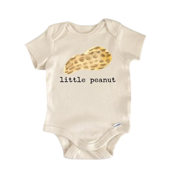 Peanut Elephant Nut  - Baby Boy Girl Clothes Infant Bodysuit Funny Cute Newborn  Funny Cute Onesie® | North Fork Forager LLC