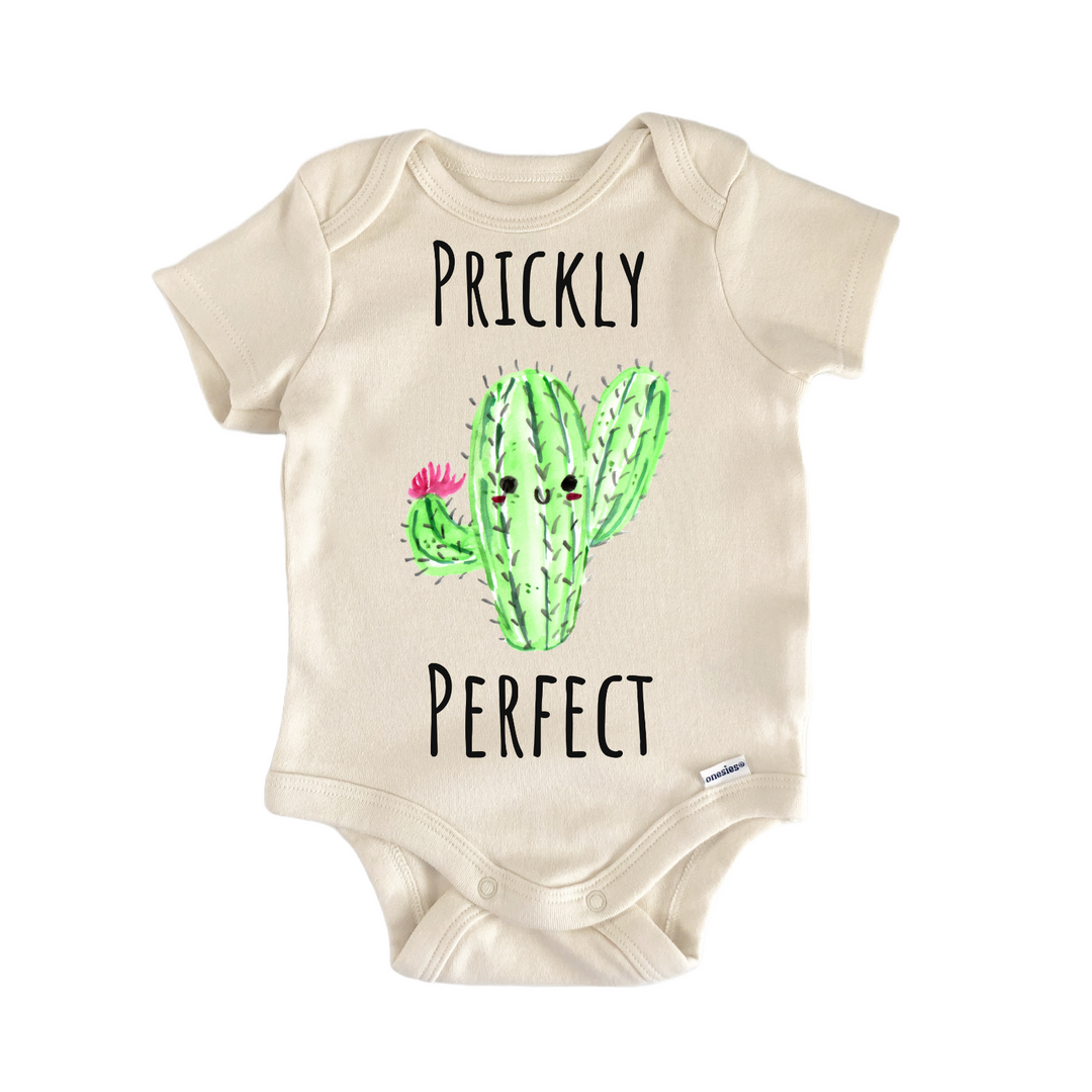 Prickly Perfect Cactus Succulent Baby Gift Baby Onesie®