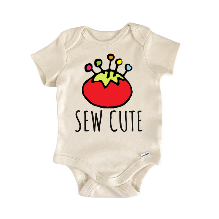Pin Cushion Sew Cute Sewing Seamstress Baby Gift Baby Onesie®
