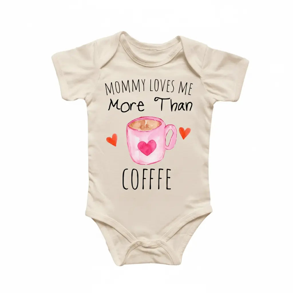 Coffee Latte Love - Baby Boy Girl Clothes Infant Bodysuit Funny Cute Newborn  Funny Cute Onesie® | North Fork Forager LLC