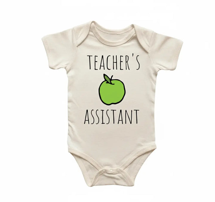 Teachers Pet  - Baby Boy Girl Clothes Infant Bodysuit Funny Cute Newborn 3  Funny Cute Onesie® | North Fork Forager LLC