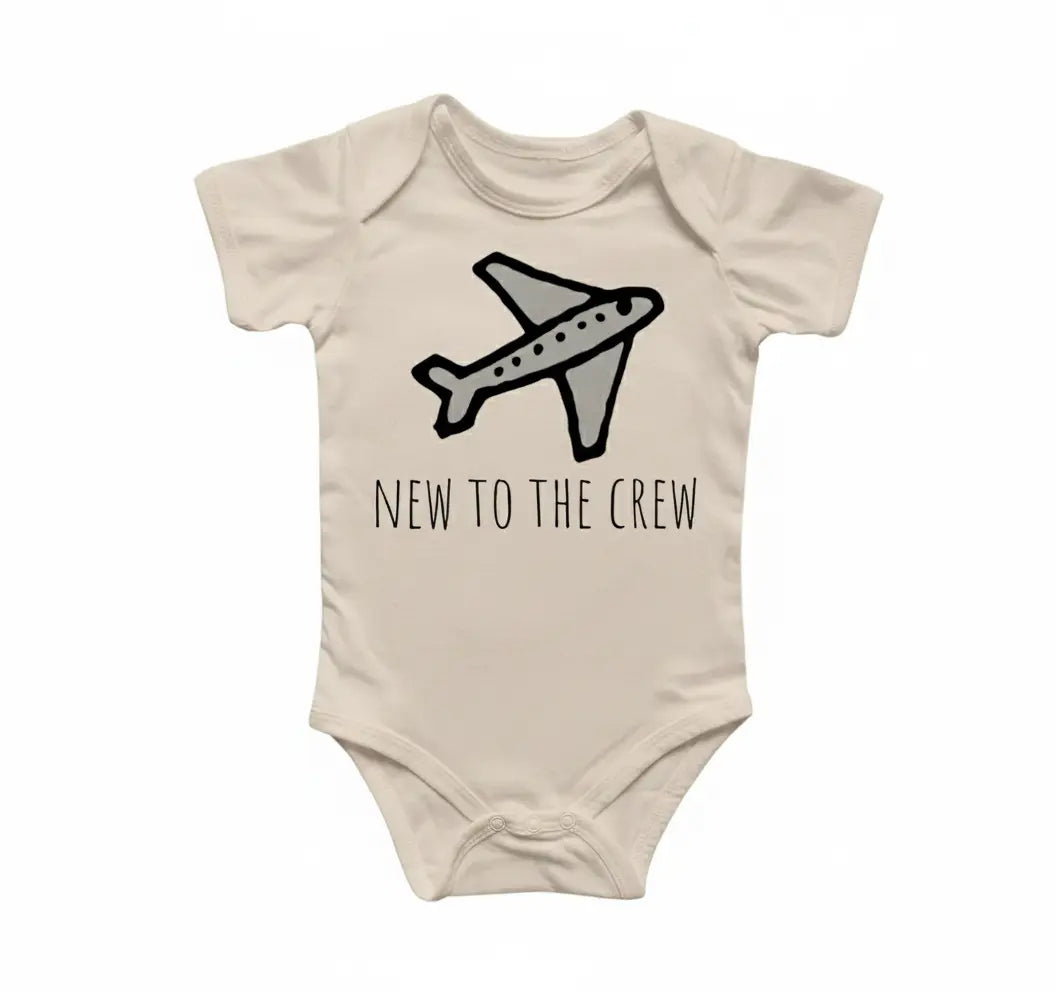 Copilot Pilot Airplane 1- Baby Boy Girl Clothes Infant Onesie® Funny Cute Newborn GS1  Funny Cute Onesie® | North Fork Forager LLC