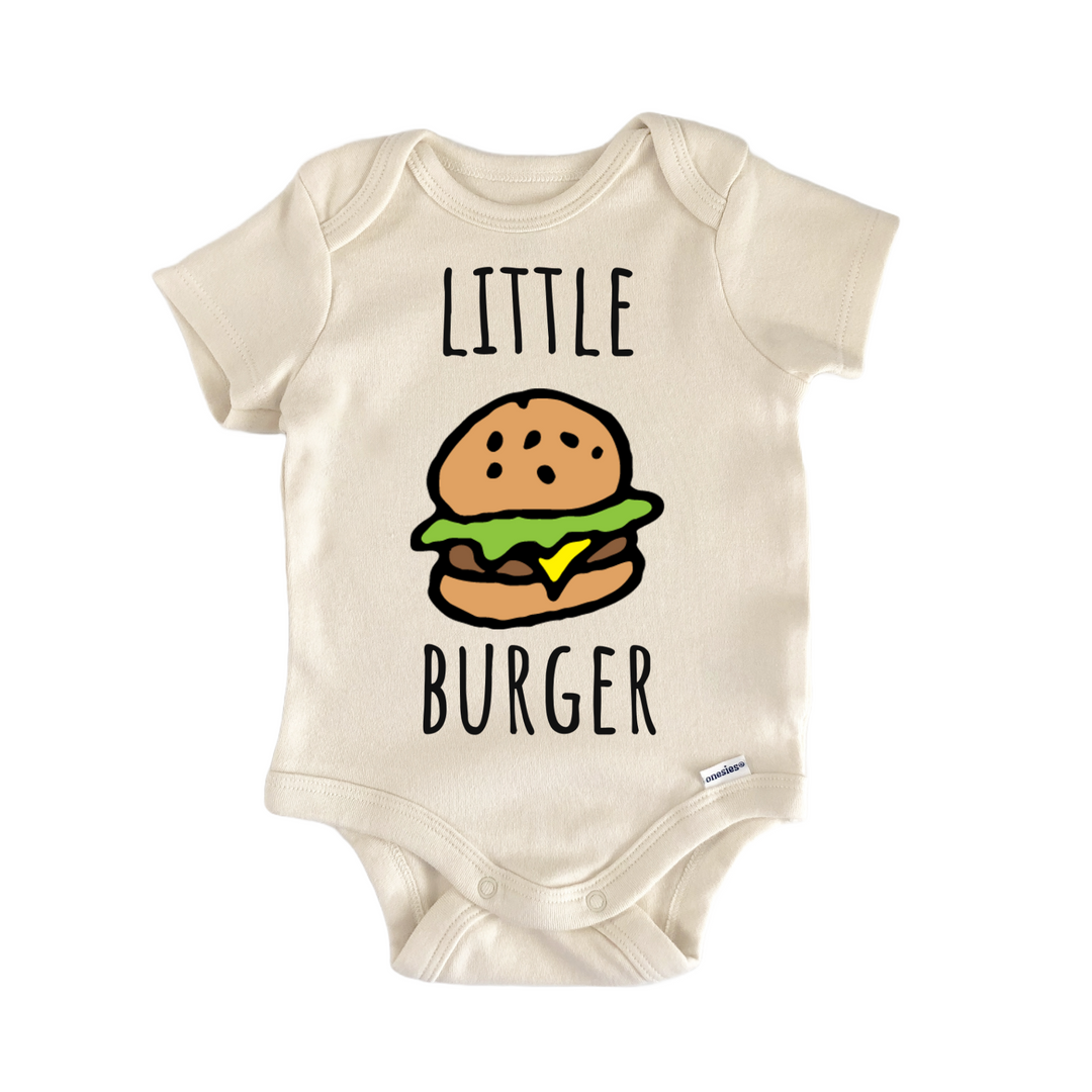Hamburger Burger Bbq Cook Out Infant Gift Baby Bodysuit