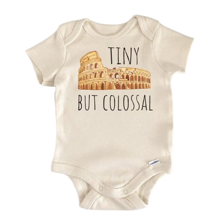 Colosseum Rome Italy - Baby Boy Girl Clothes Infant Bodysuit Funny Cute Newborn  Funny Cute Onesie® | North Fork Forager LLC