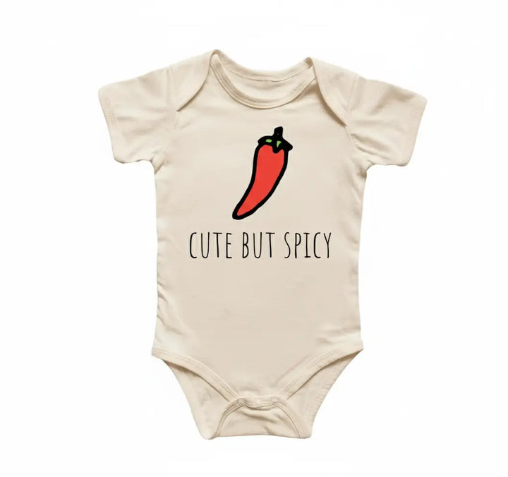 Pepper Spicy - Baby Boy Girl Clothes Infant Bodysuit Funny Cute Newborn  Funny Cute Onesie® | North Fork Forager LLC