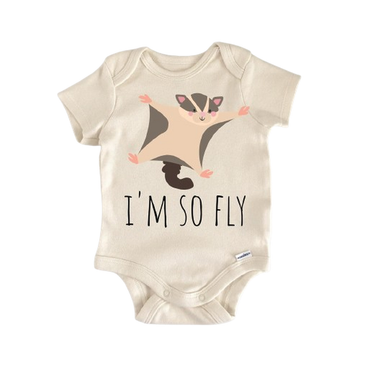 Sugar Glider Rodent - Baby Boy Girl Clothes Infant Bodysuit Funny Cute Newborn  Funny Cute Onesie® | North Fork Forager LLC