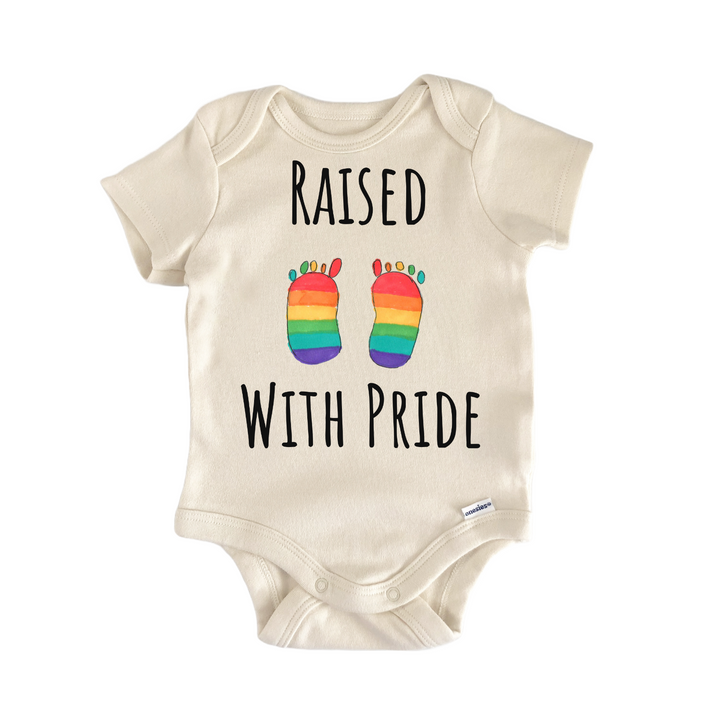 Two Moms Pride Rainbow Two Dads Baby Gift Baby Onesie®