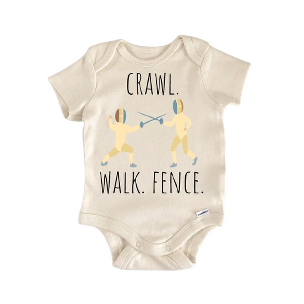 Fencing Fencer Sport - Baby Boy Girl Clothes Infant Bodysuit Funny Cute Newborn  Funny Cute Onesie® | North Fork Forager LLC