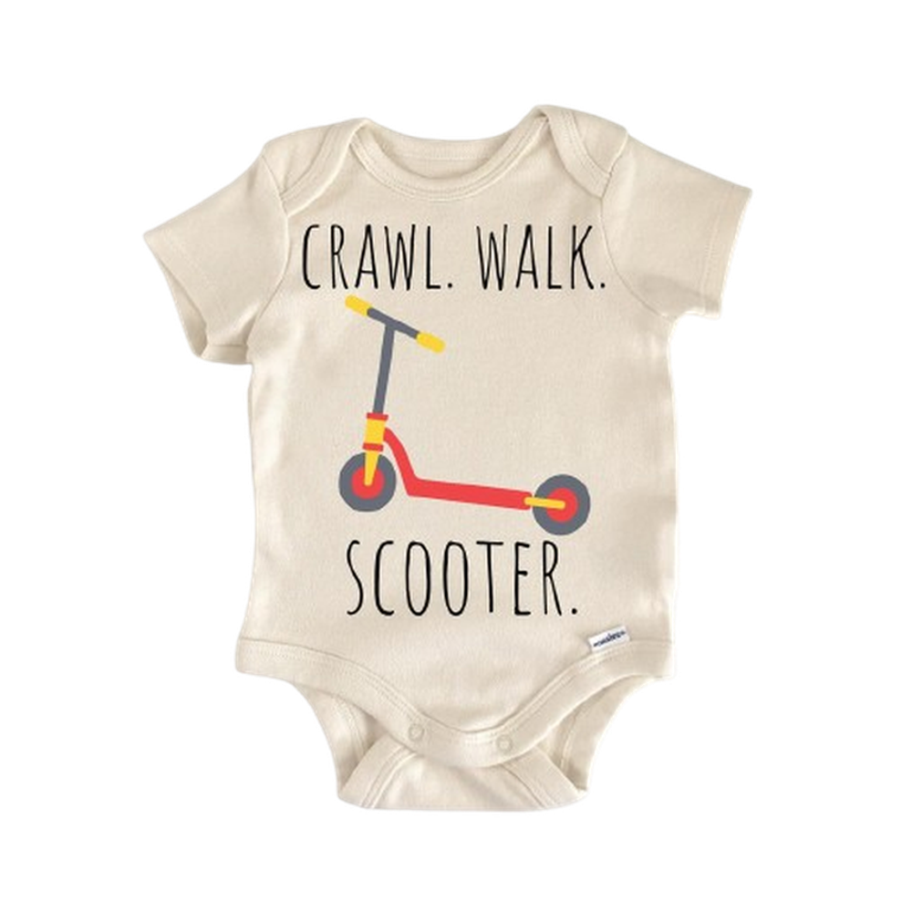 Scooter Toy - Baby Boy Girl Clothes Infant Bodysuit Funny Cute Newborn  Funny Cute Onesie® | North Fork Forager LLC