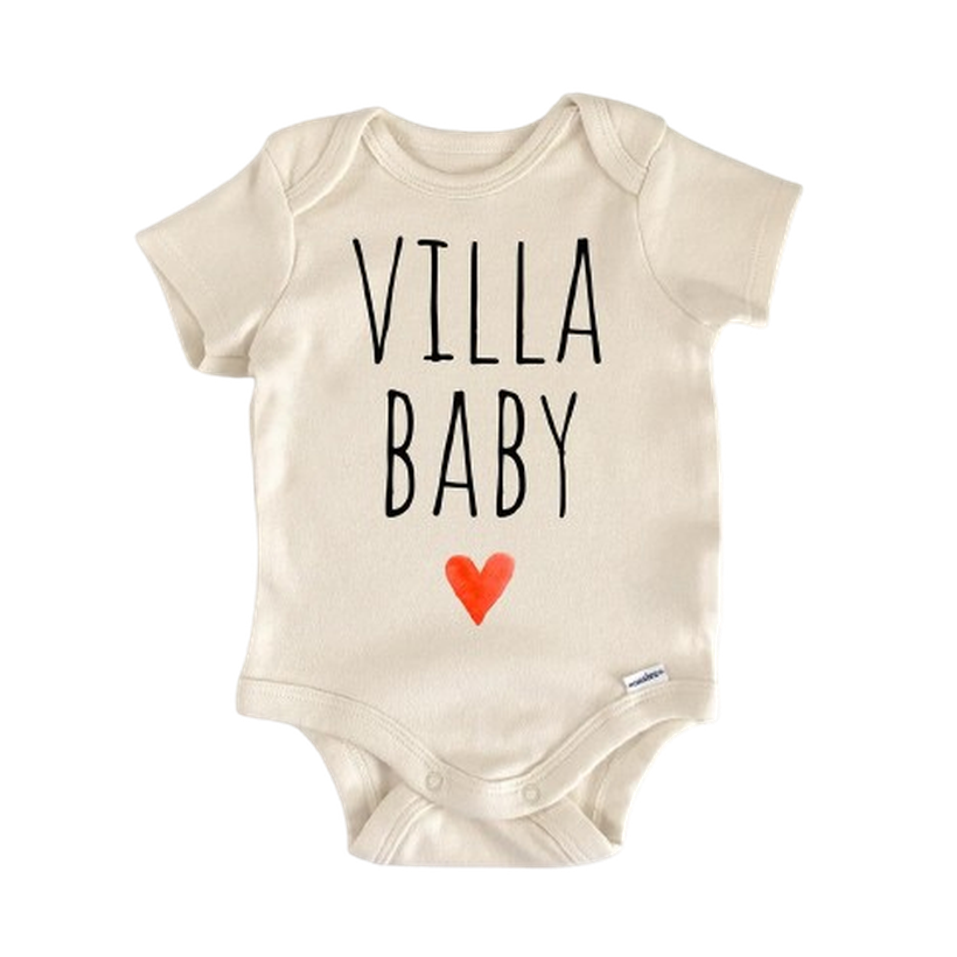 Villa Vacation Tropical - Baby Boy Girl Clothes Infant Bodysuit Funny Cute Newborn  Funny Cute Onesie® | North Fork Forager LLC