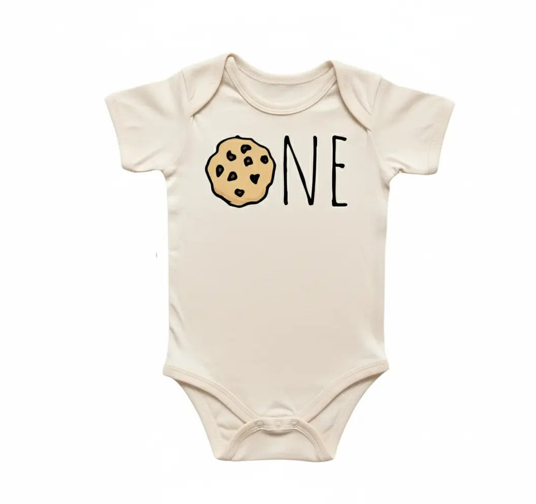 Sweet One Cookie Birthday - Baby Boy Girl Clothes Infant Bodysuit Funny Cute Newborn 2  Funny Cute Onesie® | North Fork Forager LLC